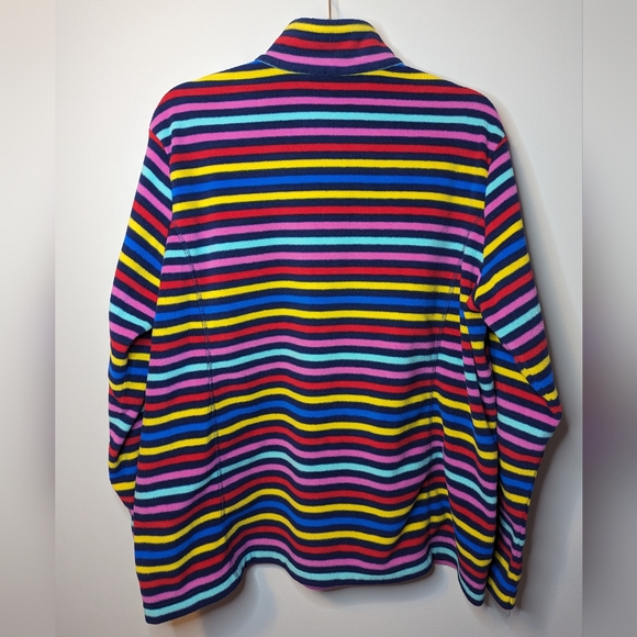 Lands' End Fleece Quarter Zip Pullover - Picture 4 of 8